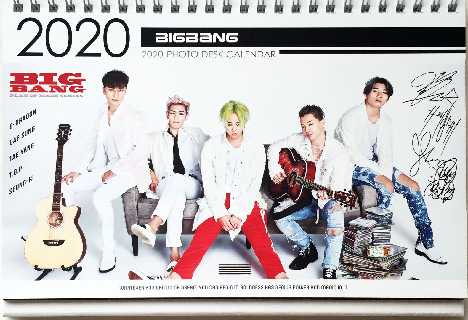 BIGBANG カレンダー BIGBANG カレンダー - メルカリ